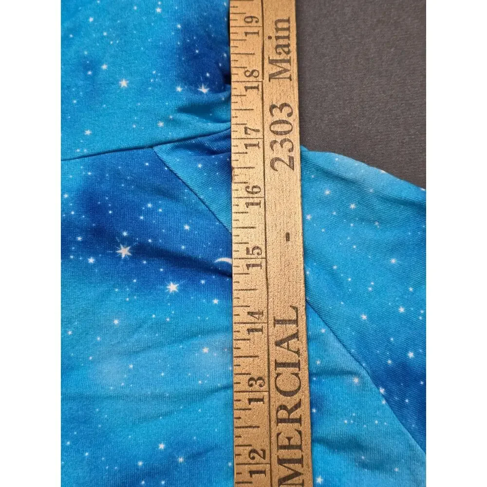 Kids 4T Bamboo Hoodie Sweatshirt Celestial Cosmos Stars Moon NWT Soft Pullover